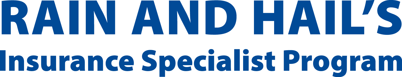 Rain and Hail's Insurance Specialist Program